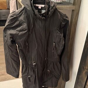 Dark Gray Hooded Jacket